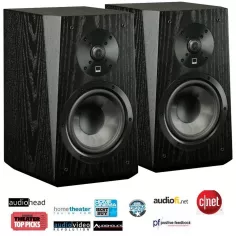 SVS ULTRA BOOKSHELF BLACK ASH