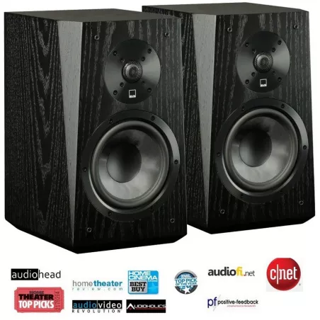 SVS ULTRA BOOKSHELF BLACK ASH