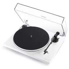 Platine vinyle Triangle blanche