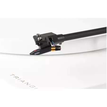 Platine vinyle Triangle blanche