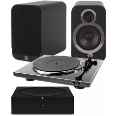 Amplificateur SONOS AMP + DENON DP-300 + Q ACOUSTICS 3020i
