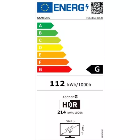 THE FRAME SAMSUNG TQ65LS03B