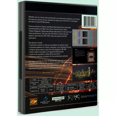 Spears & Munsil UHD HDR Benchmark 2023 (disque UHD Blu-ray)