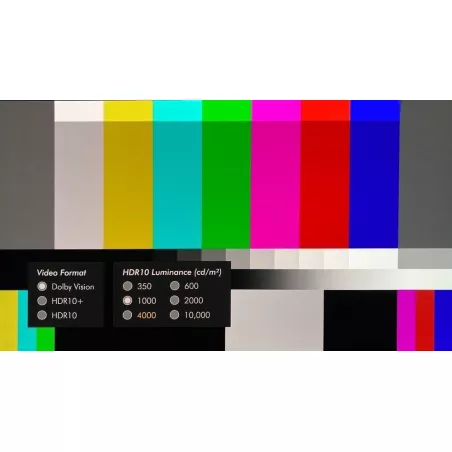 Spears & Munsil UHD HDR Benchmark 2023 (disque UHD Blu-ray)