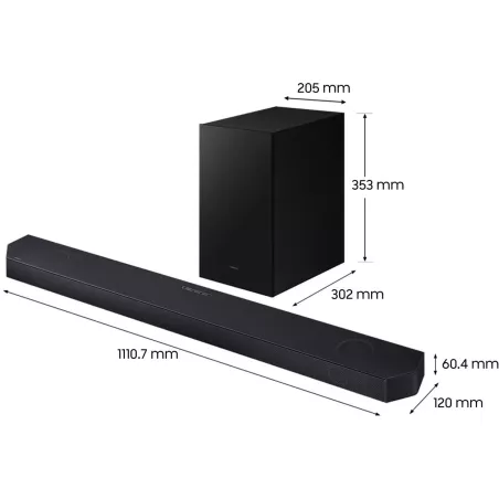 Barre de son Dolby Atmos SAMSUNG HW-Q700C 