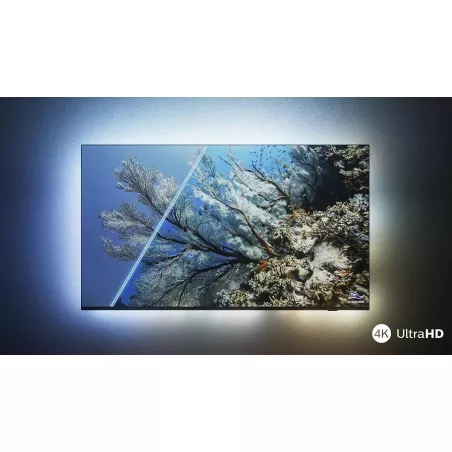 Téléviseur 4K Ambilight PHILIPS 55PUS8808