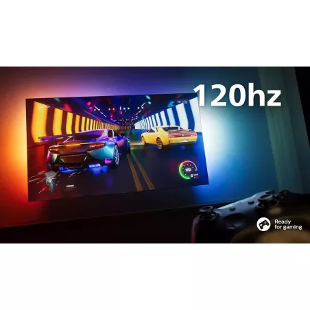 Téléviseur 4K Ambilight PHILIPS 55PUS8808
