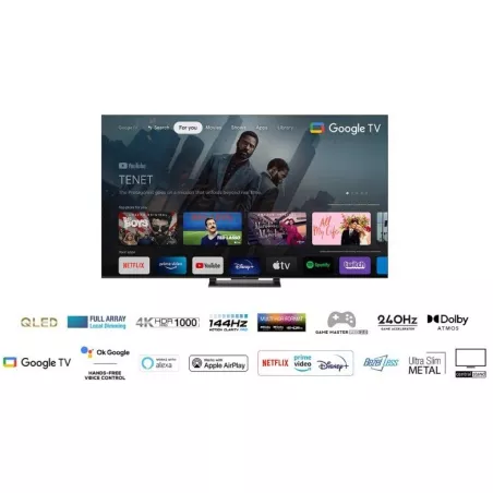 Téléviseur Full Array LED TCL 65C749
