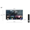 Téléviseur 4k HDR QLED TCL 43C649
