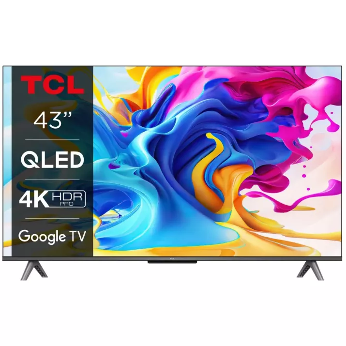 Téléviseur 4k HDR QLED TCL 50C649