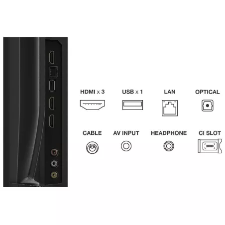 Téléviseur 4k HDR QLED TCL 85C649