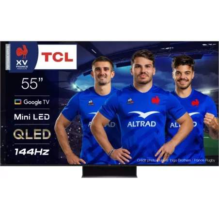 Téléviseur 4k HDR MINI LED TCL 55C849