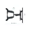 Support TV orientable double bras  jusqu'à 85" MULTIBRACKETS KC-MB-SDB631