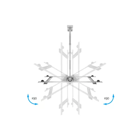 Support TV orientable blanc MULTIBRACKETS KC-MB-SDB0150