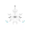 Support TV orientable blanc MULTIBRACKETS KC-MB-SDB0150