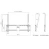 Support TV inclinable MULTIBRACKETS KC-MB-SFI402
