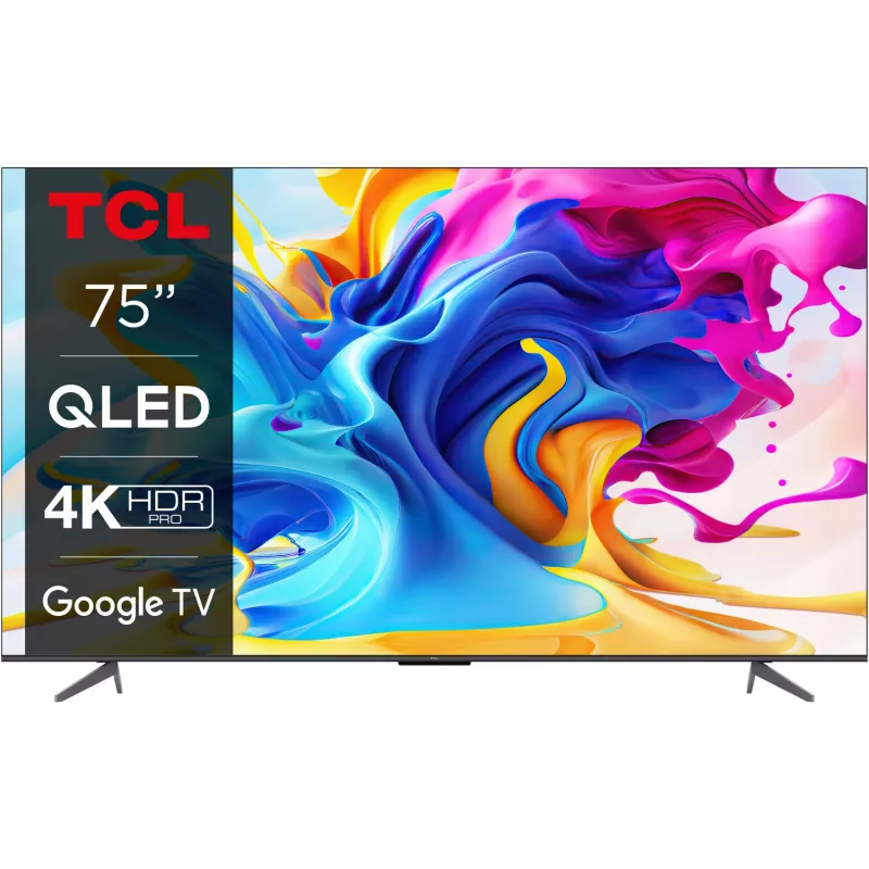Téléviseur 4k HDR QLED TCL 75C649