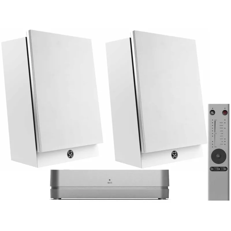 Paire d'enceintes actives sans fil System Audio Silverback 1 Wireless
