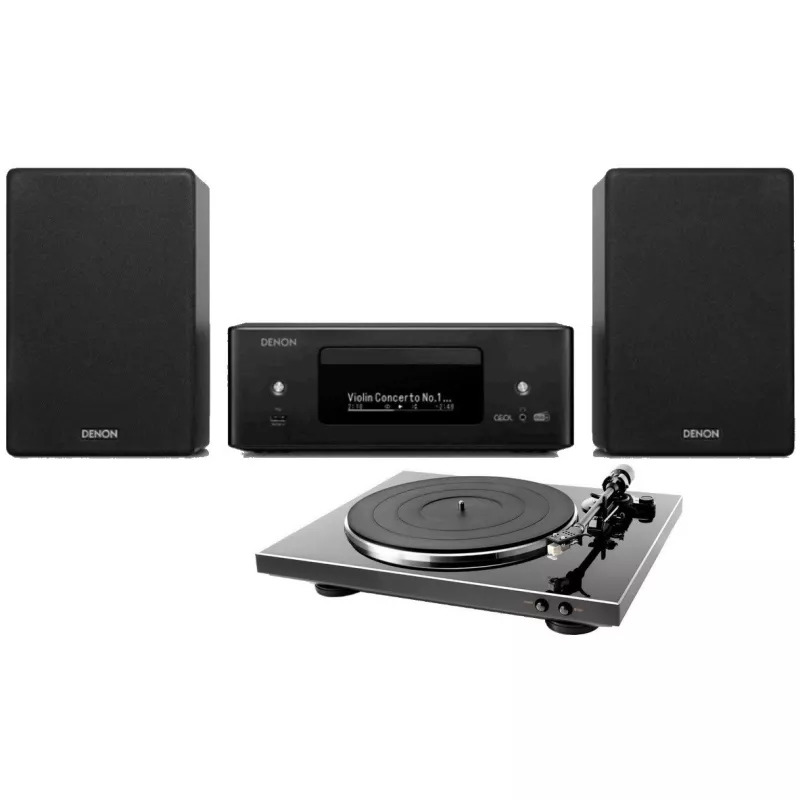 Chaine hifi DENON CEOL N12 DAB + Platine vinyle DENON DP-300