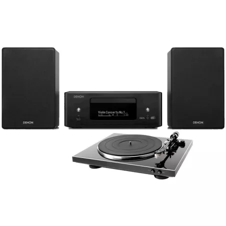 Chaine hifi DENON CEOL N12 DAB + Platine vinyle DENON DP-300