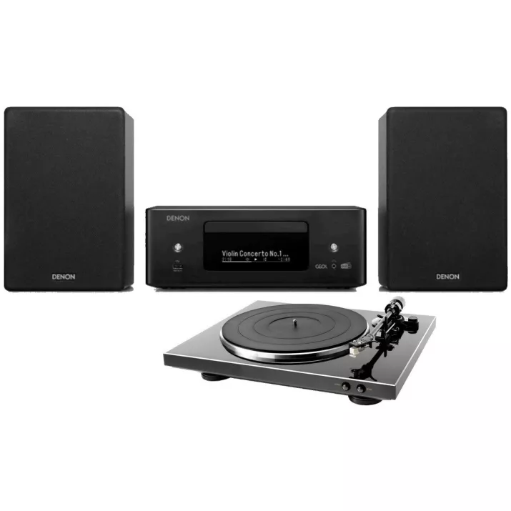 Chaine hifi DENON CEOL N12 DAB + Platine vinyle DENON DP-300