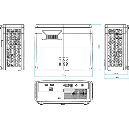 Vidéoprojecteur Laser Optoma UHZ66