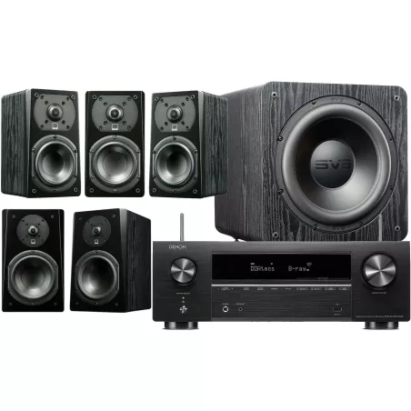 Compositions Home Cinéma Denon AVR-X1700 et SVS PRIME 5.1