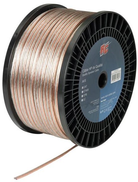 Cable Haut parleur - 1.5mm2 - cuivre désoxygéné