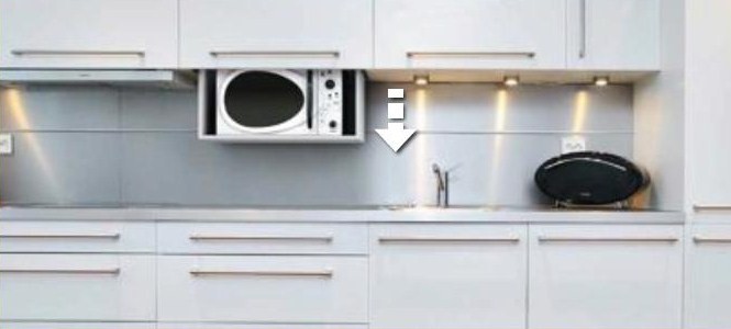 Ascenseur pour écran plat dans le salon VENSET TS700C