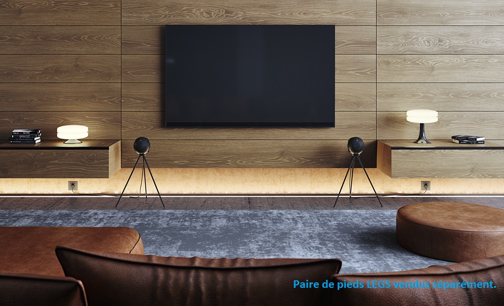 Paire d'enceintes connectées DEVIALET PHANTOM II 98 DB WiFi, Bluetooth, AirPlay 2, streaming