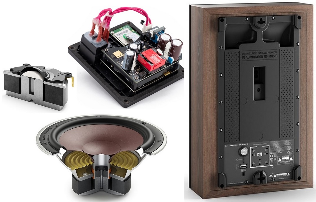 Paire d'enceintes active Oberon On-Wall C