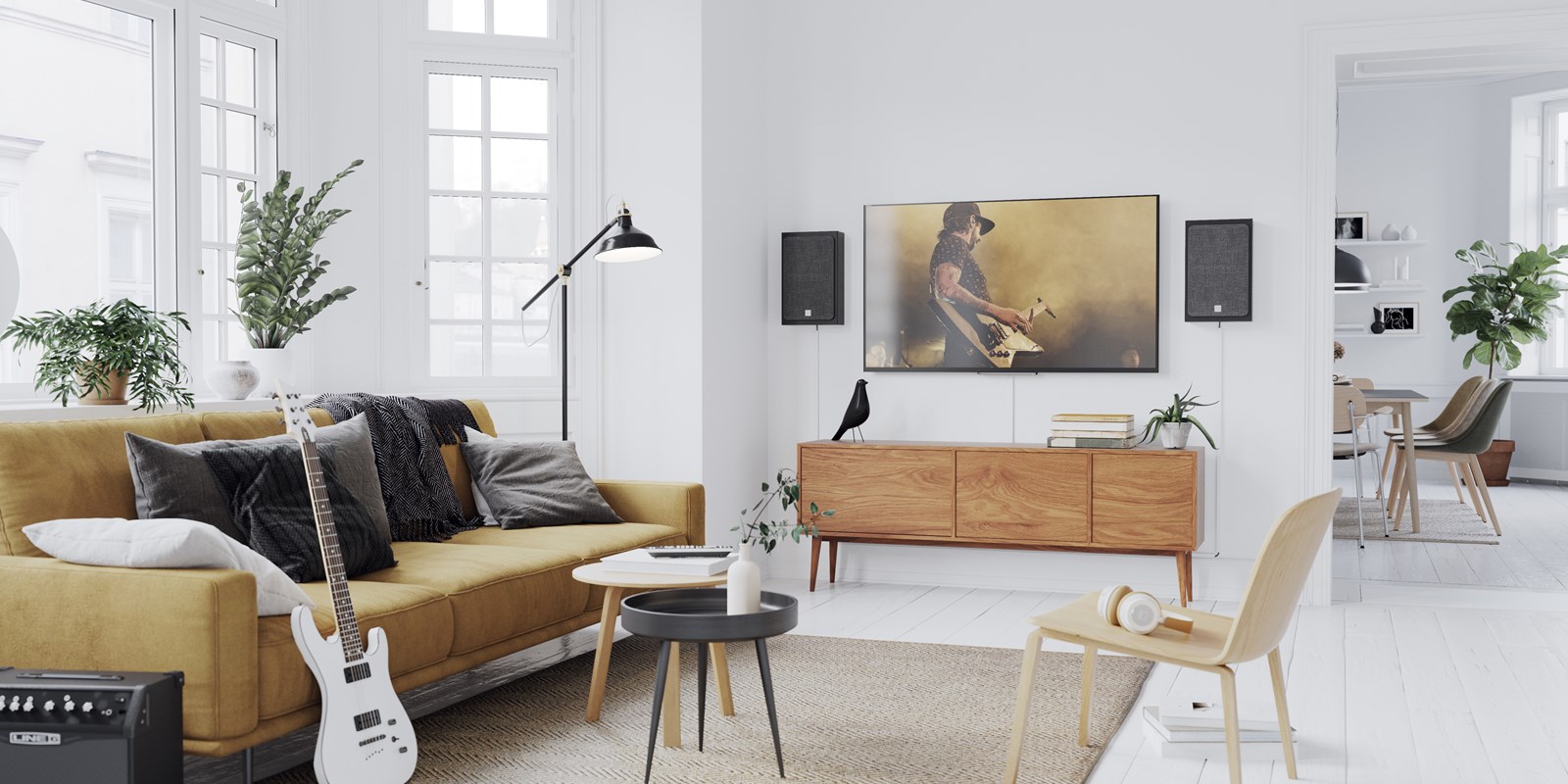 Paire d'enceintes Oberon On-Wall C