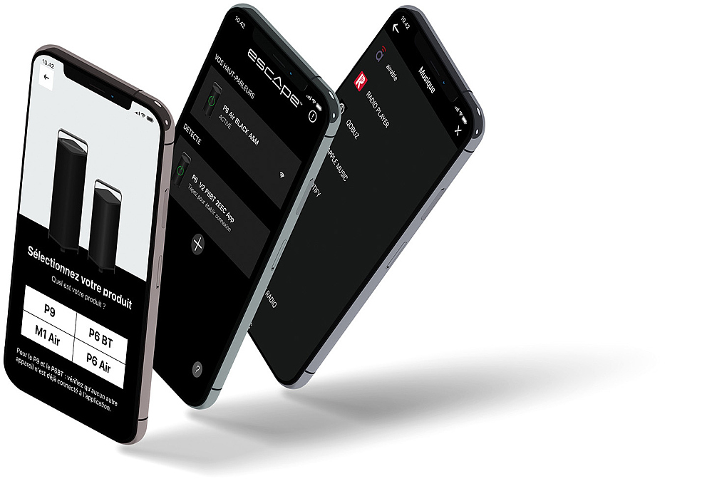 L'application Escape Remote est disponible pour Apple et Android.