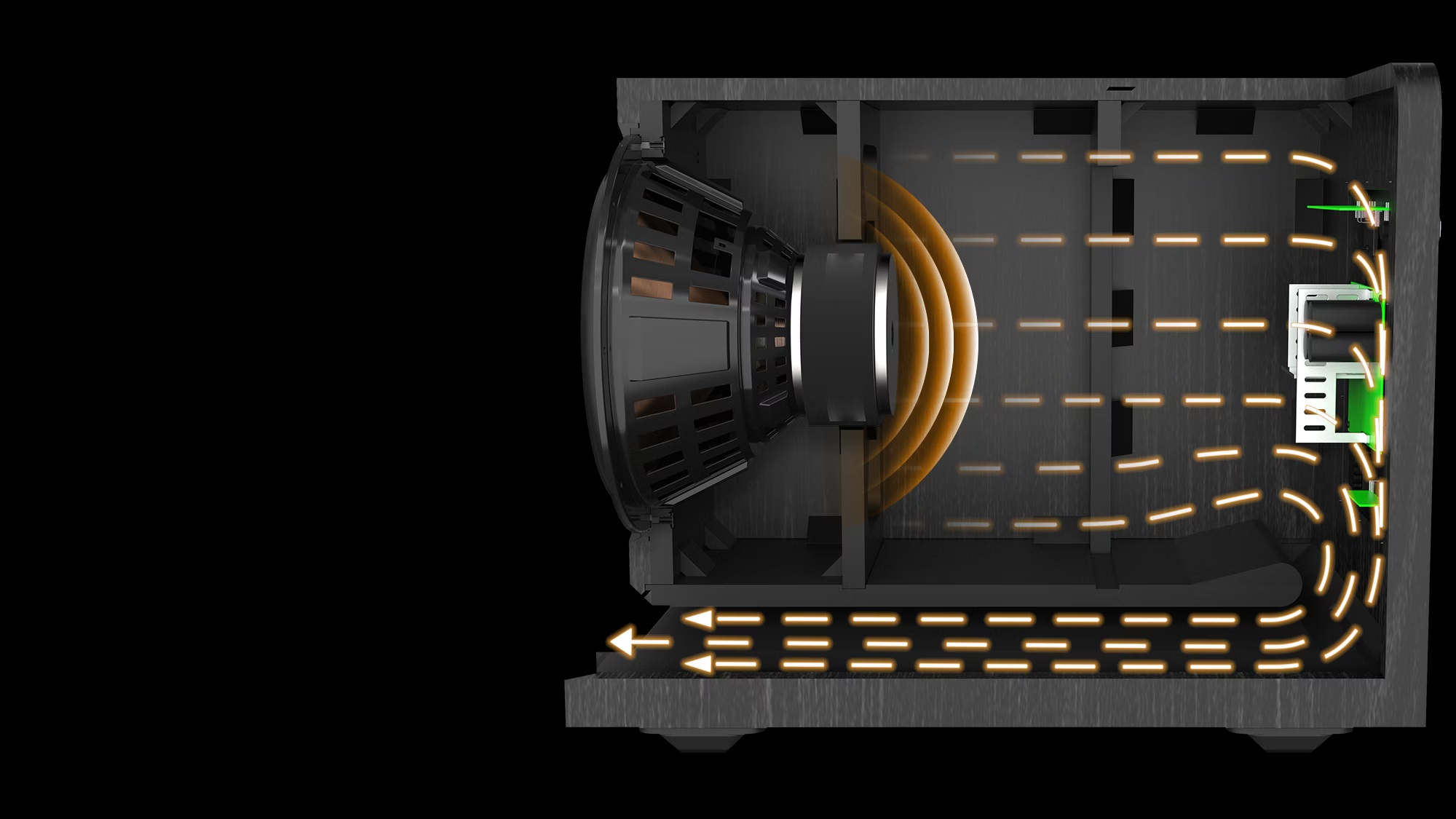 Amplificateur intégré au caisson de graves Klipsch RP-1200SW