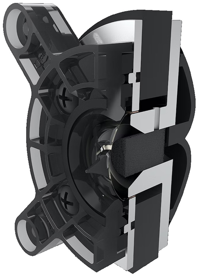 Tweeter a diaphragme en titane de l'enceinte KLIPSCH RP504C-II