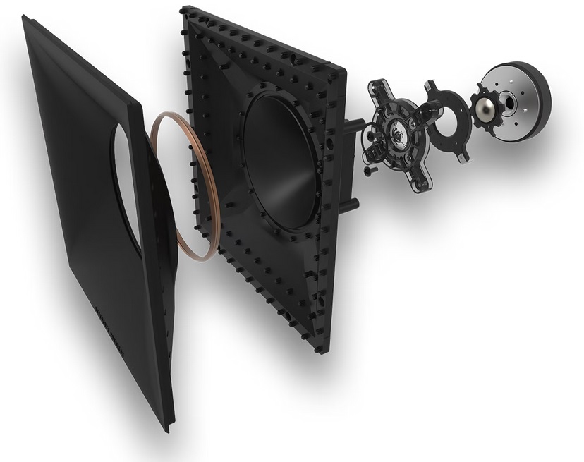 Tweeter a diaphragme en titane de l'enceinte KLIPSCH RP8000M-II