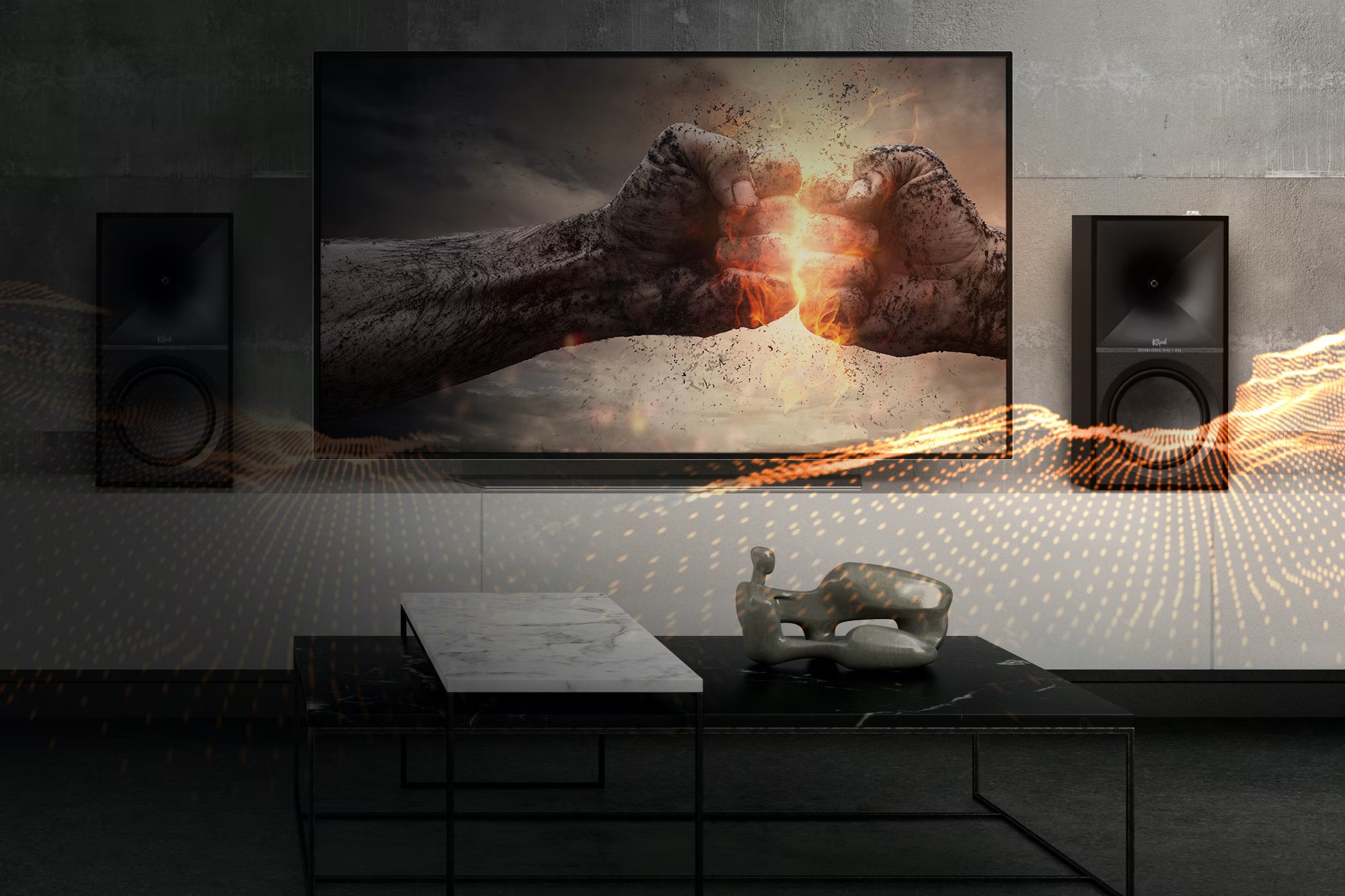 Les enceintes Klipsch The Nines utilisent un amplificateur de 240 Watts.