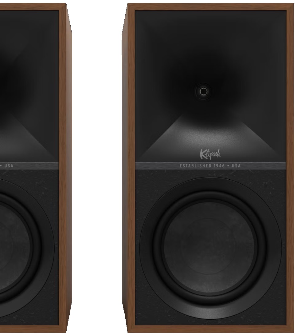Les enceintes Klipsch The Sevens utilise un grand pavillon Tractrix