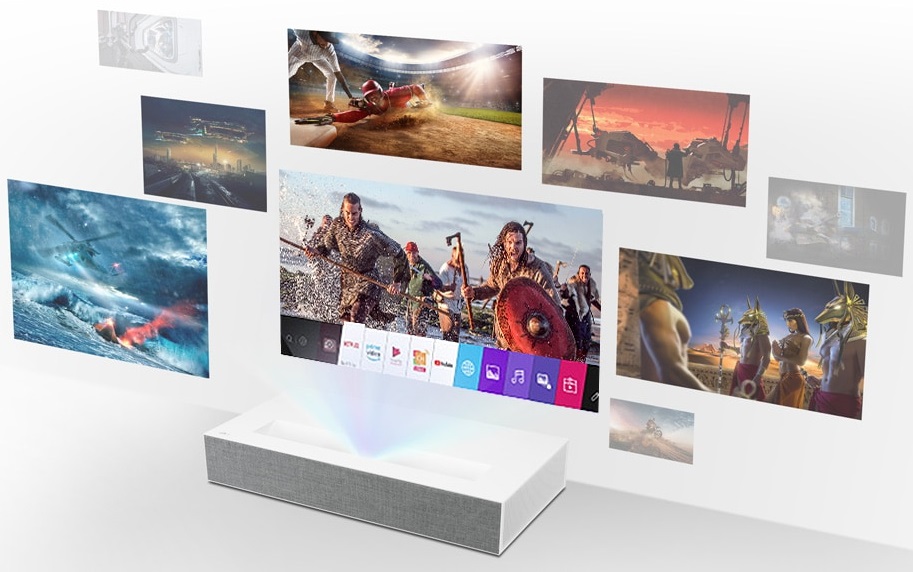 vidéoprojecteur 4K ultra courte focale LG HU85LS