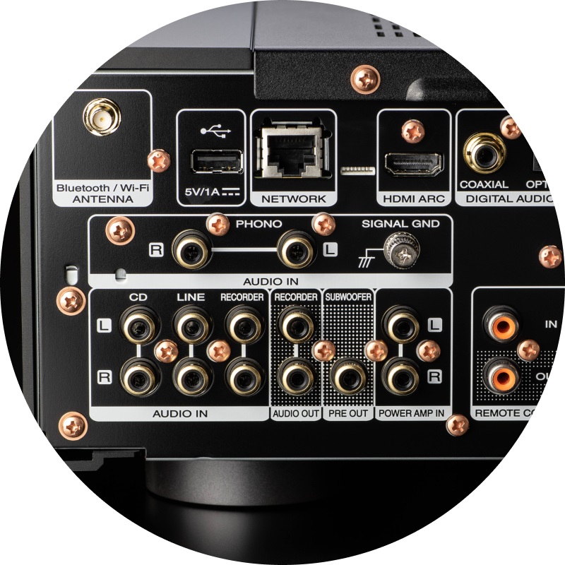 Marantz MODEL 40n, sortie caisson de graves