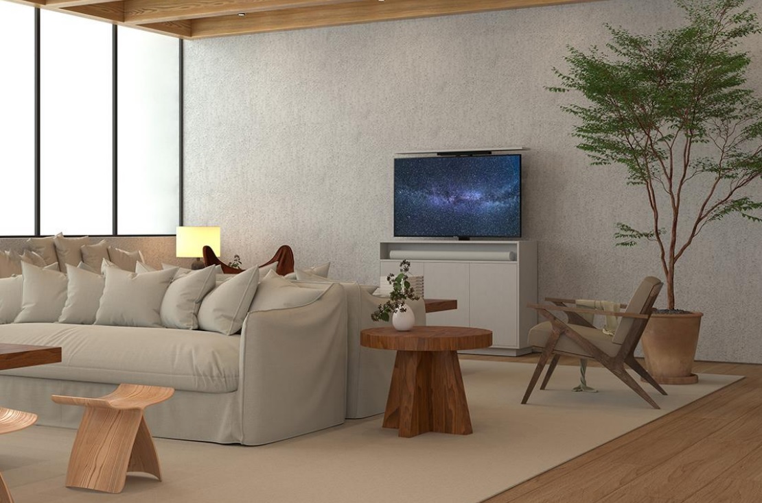 Meuble avec ascenseur pour téléviseur MULTIBRACKET KC-MB