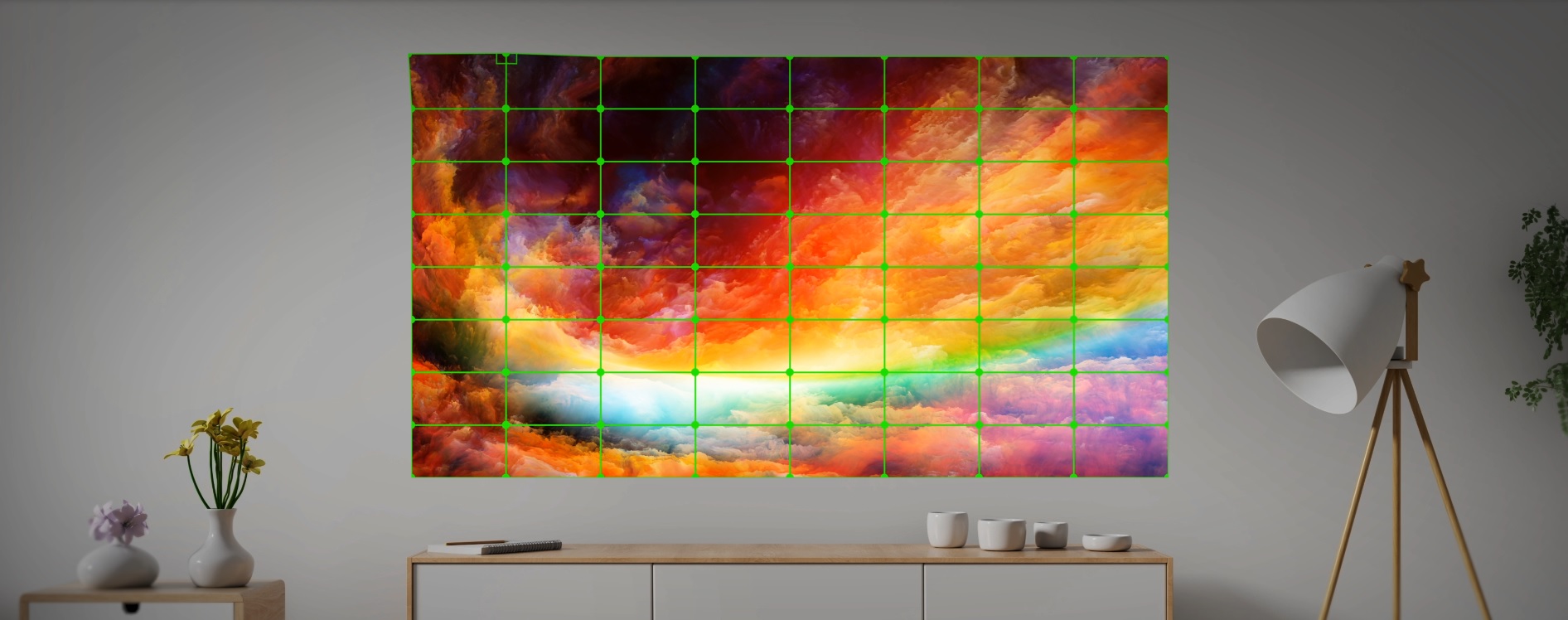 Vidéoprojecteur Optoma UHD55, Correction géométrique