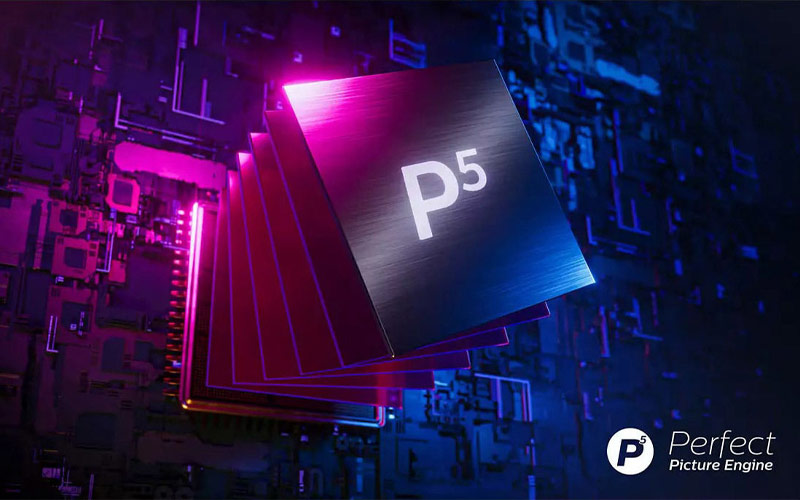 Le TV PHILIPS 65PUS8808 utilise le Moteur Philips P5 Picture Engine.