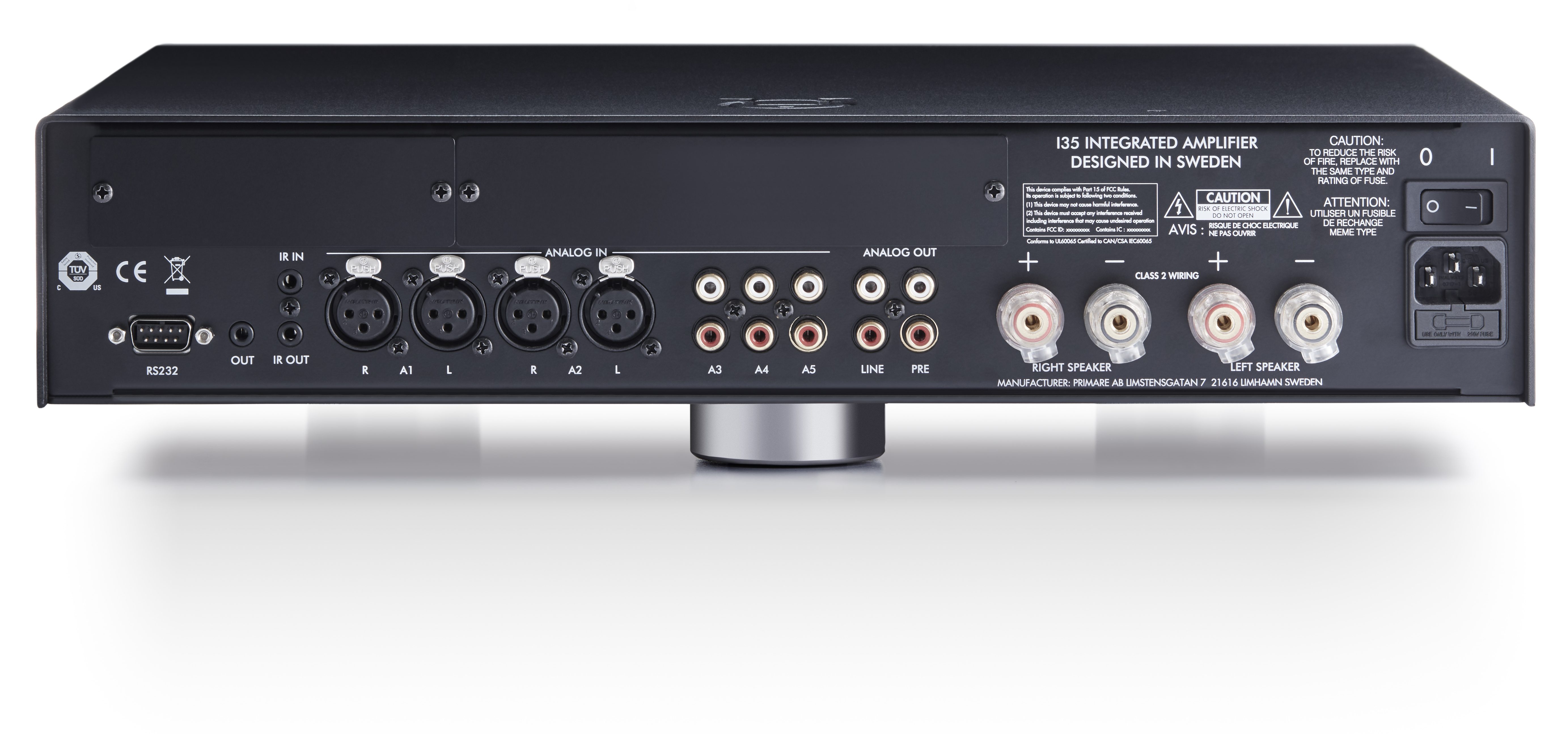 PRIMARE I35, amplificateur intégré