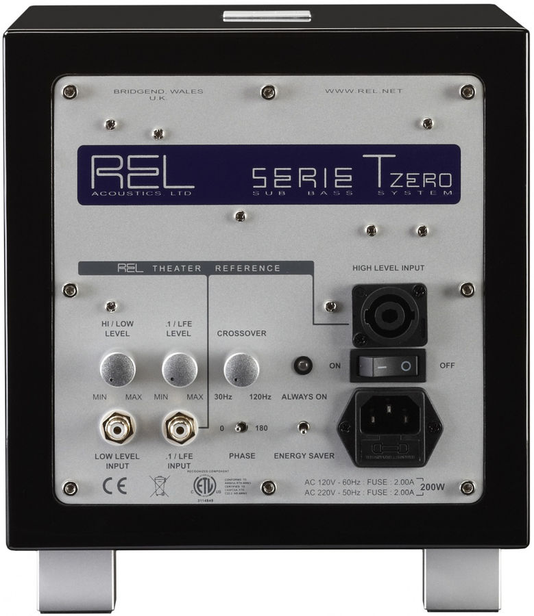 REL Tzero, caisson de basses