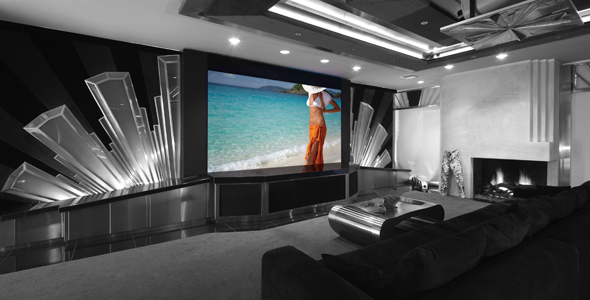 Ecran fixe, blanc mat, SCREEN RESEARCH, CLASSIC LINE, SolidPix1 Mat White 1.0