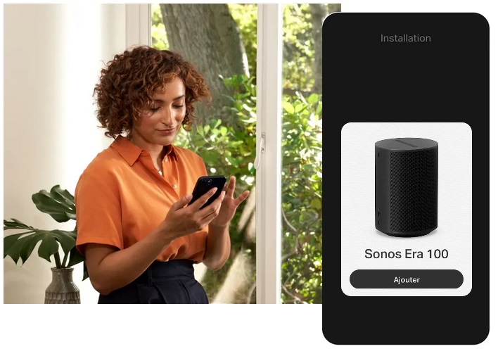 configuration rapide de l'enceinte Sonos ERA 100