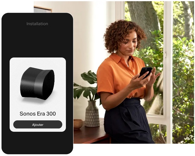configuration rapide de l'enceinte Sonos ERA 300