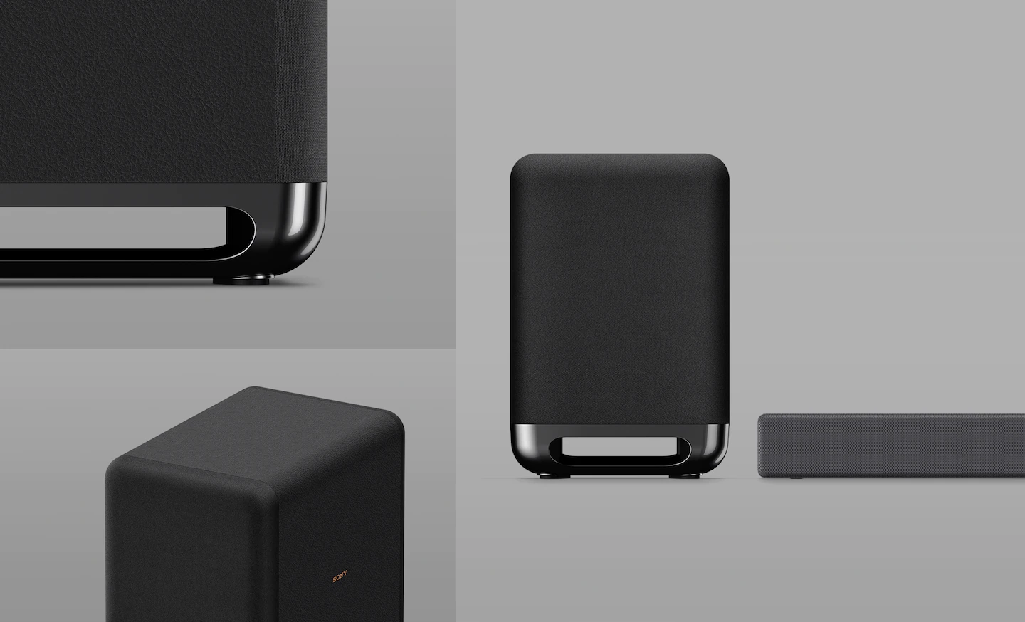 SONY SA-SW5, Caisson de basse Premium Conception omnidirectionnelle