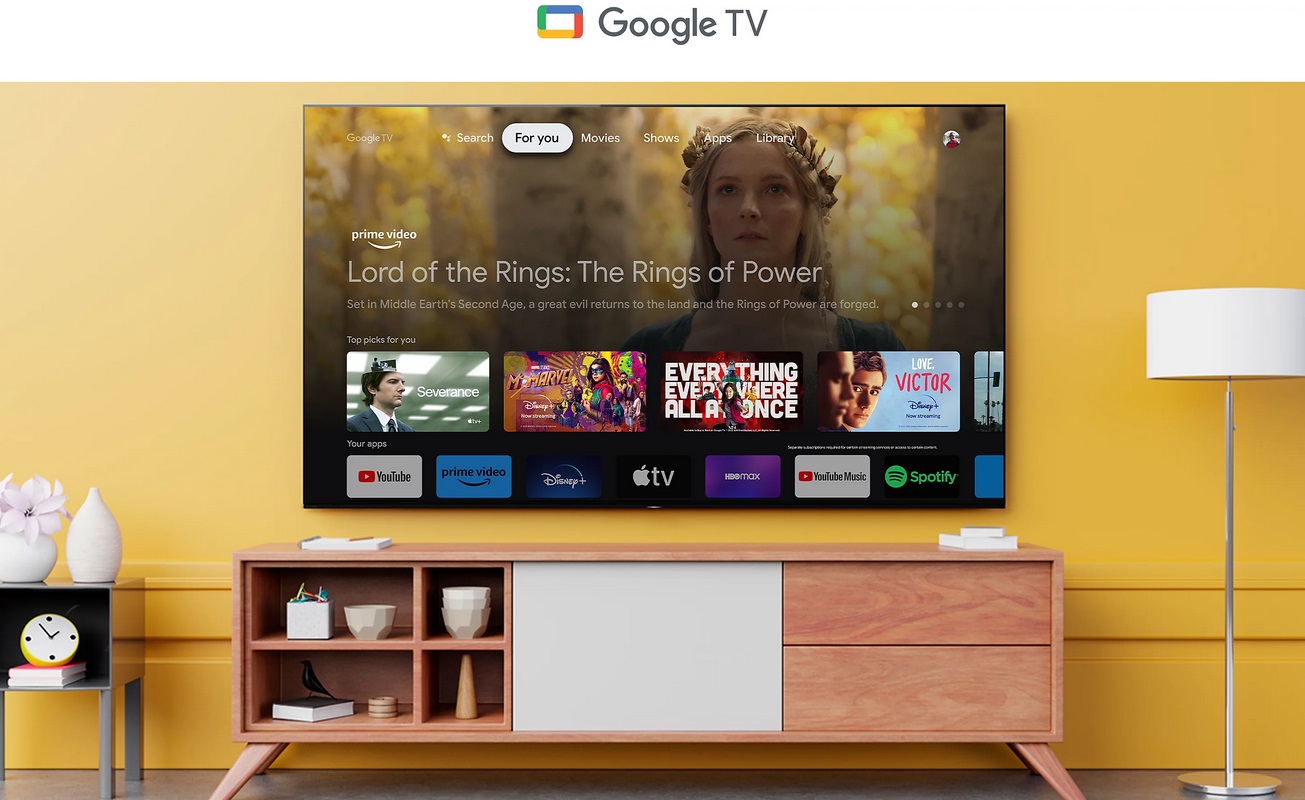 Le TV Google Sony KD55X85L vous permet de streamer vos films et série préféré.